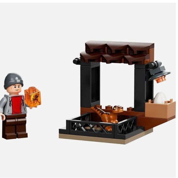 LEGO Jurassic World Dinosaur Market 30390 poly bag 34 pieces - Picture 2 of 10